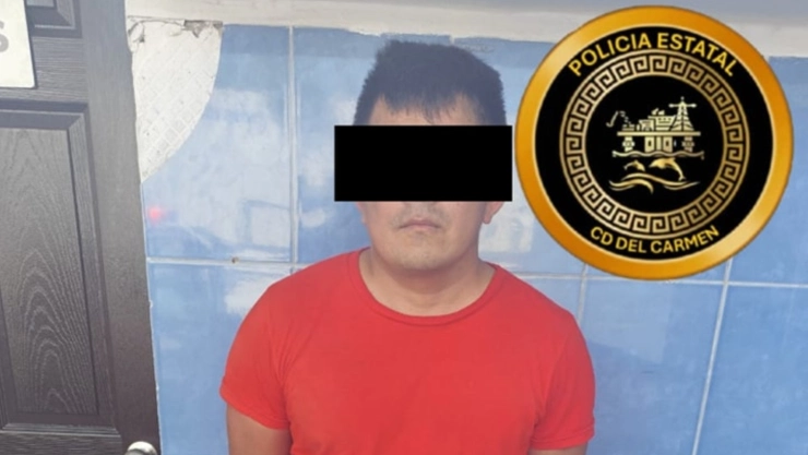 Sujeto intenta huír tras ser captado portando un arma de fuego en Carmen, Campeche; ya fue detenido