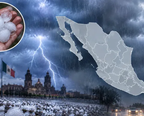 ¿Descargas eléctricas y caída de granizo? Estos son los estados que sufrirán lluvias hoy 29 de octubre