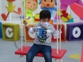 Pocoyo y sus amigos en el gran contenedor del #JuguetónAzteca