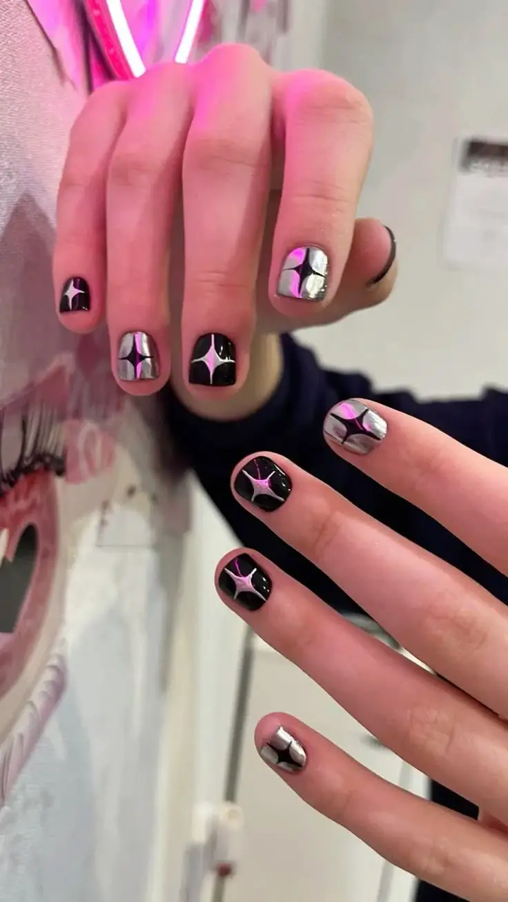 5 diseños de uñas de Six Seven