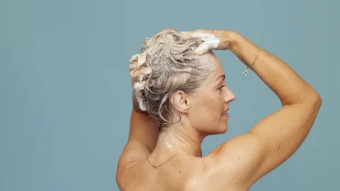pelo con canas