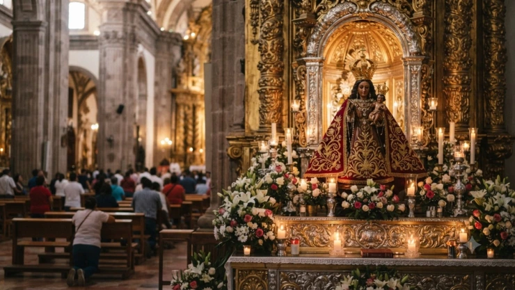 Imagen de la Virgen de San Juan de los Lagos.