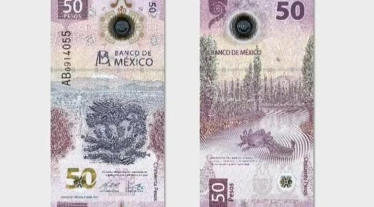 billete 50 pesos Banxico