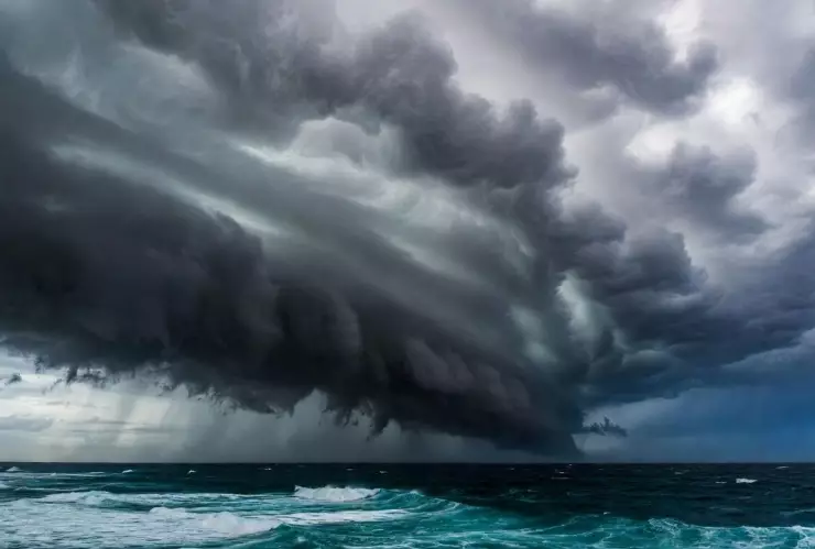 Las costas veracruzanas podrían experimentar un evento de norte moderado y lluvias por la tormenta negra este fin de semana