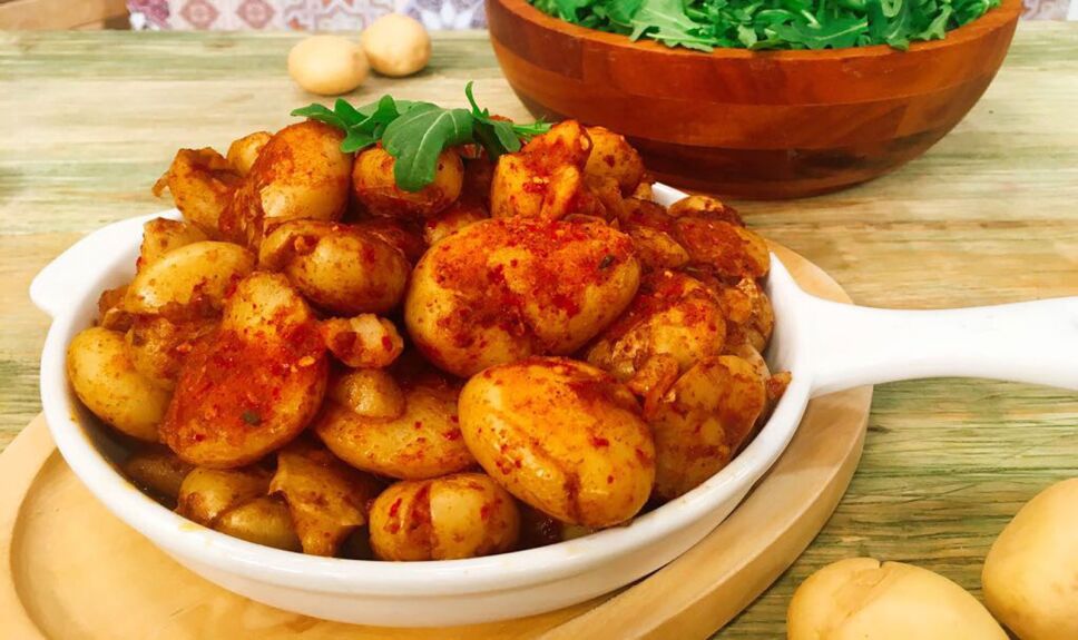 Receta Papas reventadas Cocineros Mexicanos