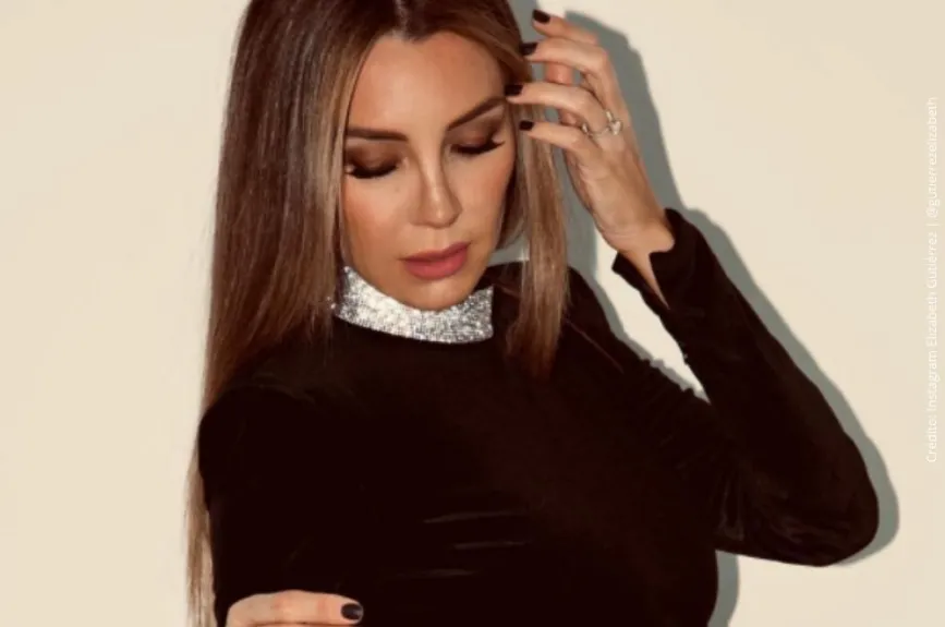Elizabeth Gutiérrez con vestido negro..jpg