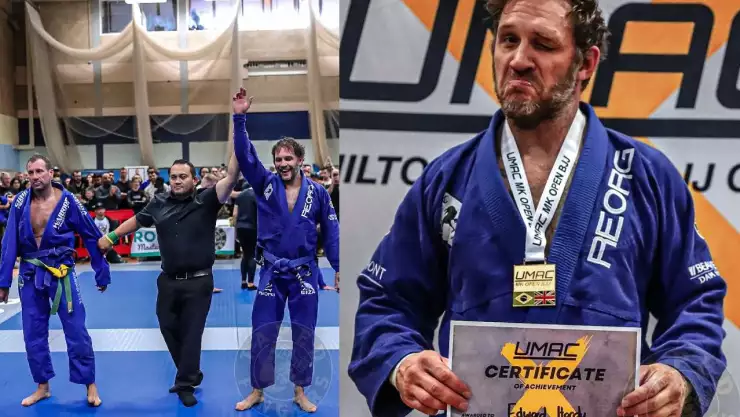 Tom Hardy continúa compitiendo en Jiu-Jitsu, gana medalla de oro