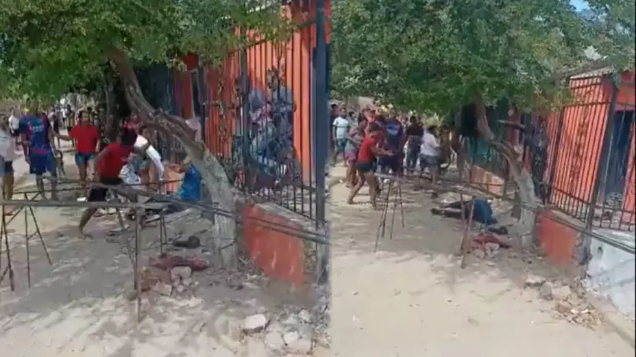 VIDEO A machetazos, madre defendió a su hija de hombre que la acosó