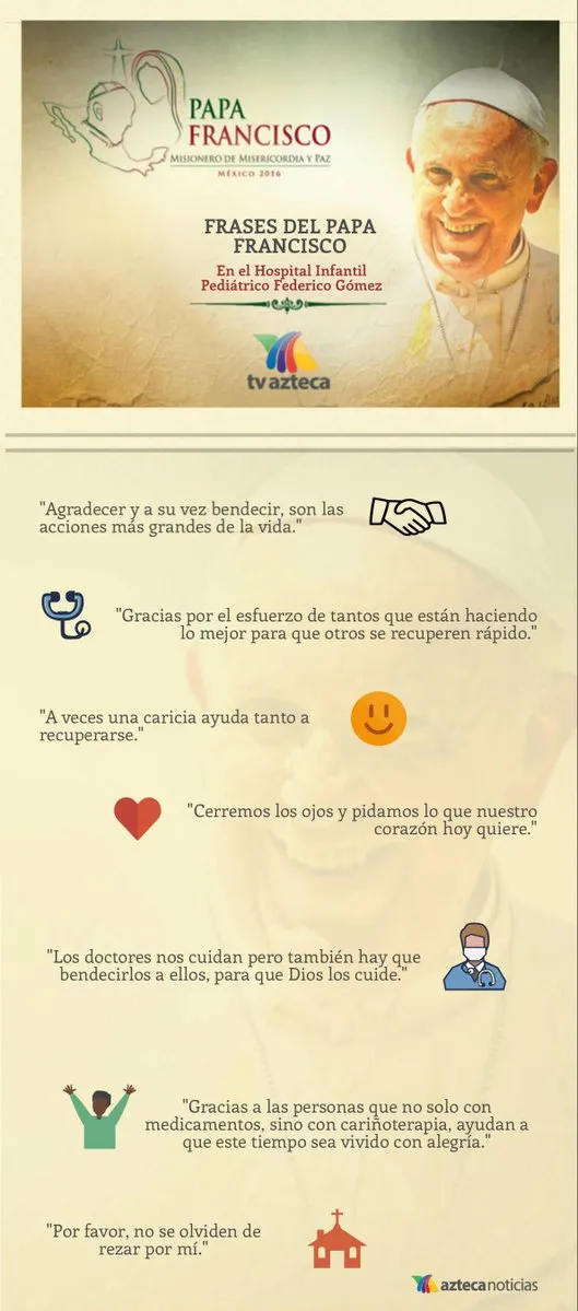 frases papa hospital