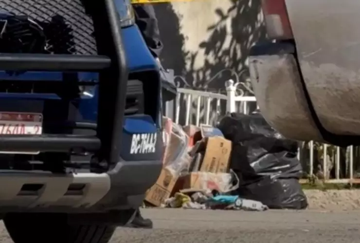 Recién nacido sin vida abandonado en la basura en Tijuana hoy en la colonia Libertad