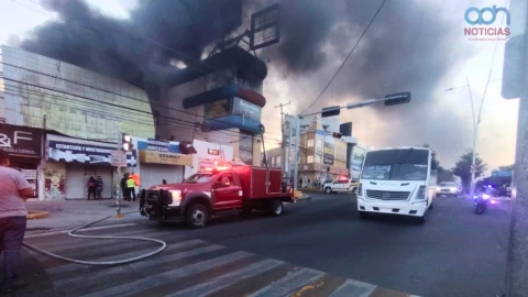 Incendio en Celaya, Guanajuato