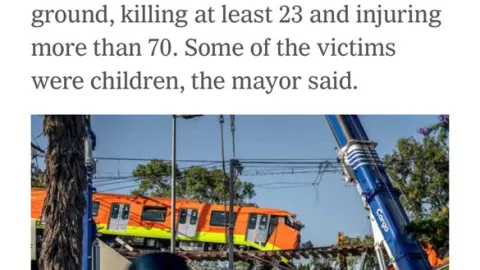 Tragedia en el metro de la CDMX