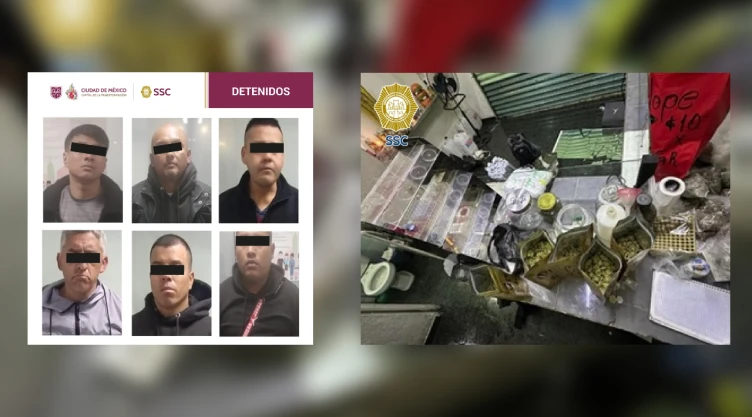 Hombres fueron detenidos por violar sellos de inmueble asegurado donde había droga.