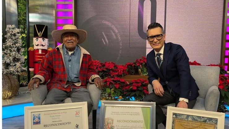 Don Anselmo ganó una competencia de ciclismo a sus 86 años.