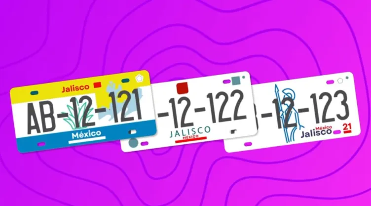 Canje de placas en Jalisco.