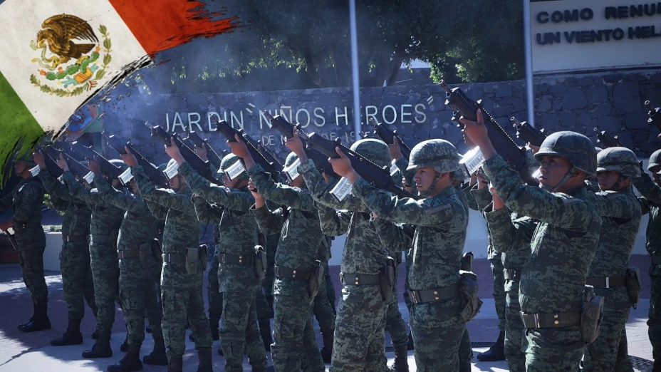 Desfile Cívico Militar en León, Guanajuato