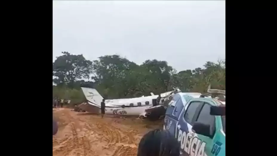 Avioneta se desploma en Brasil