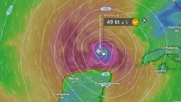 Huracán Milton vuelve a tomar fuerza y es categoría 5_ Trayectoria y localización.jpg