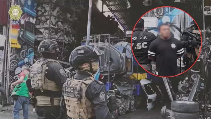¡Cayó “El Mickey”! Líder de CDMX en el robo de autos de lujo, tras operativo militar