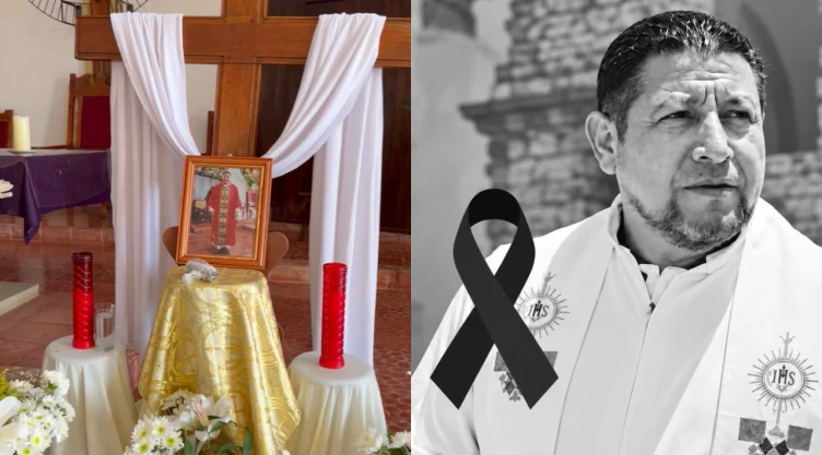 Con rezos y monaguillos: Así despiden en Huejutla al sacerdote Román de la Cruz, asesinado en Hidalgo