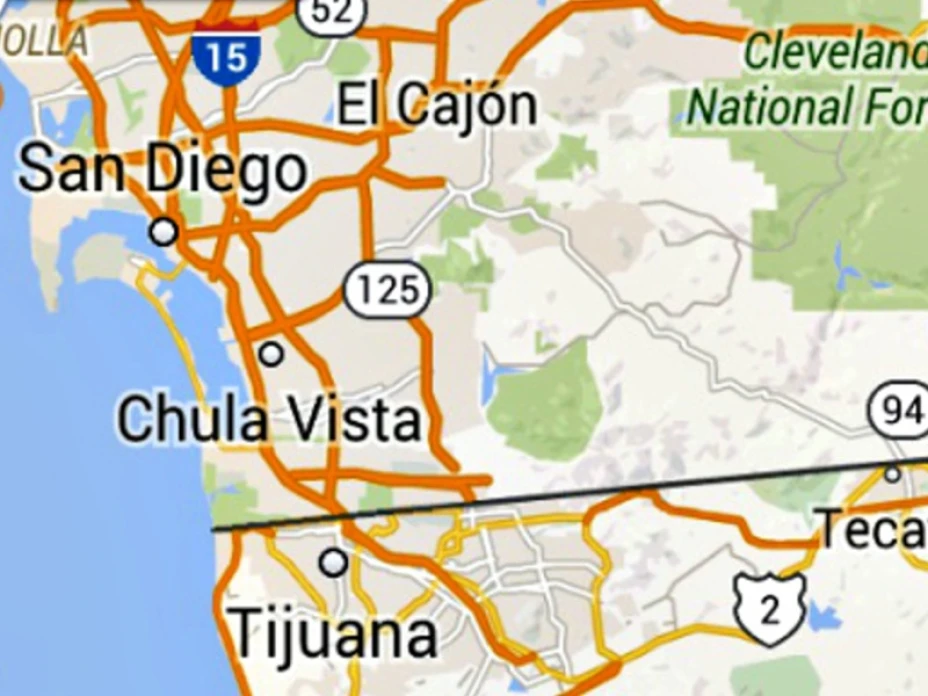 Frontera-Tijuana-San Diego
