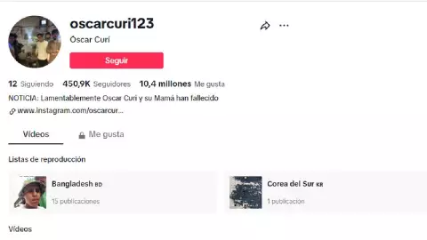¿Murió el influencer Oscar Curi? Esto es lo que sabemos.