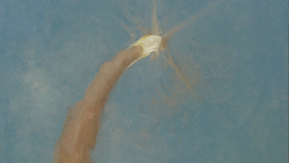 Juan Carlos del Valle, Another Kind of Light II, óleo sobre tela, 25 x 30 cm