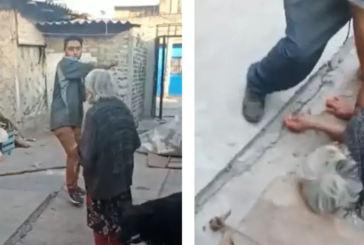 golpea a su abuelita en Ecatepec