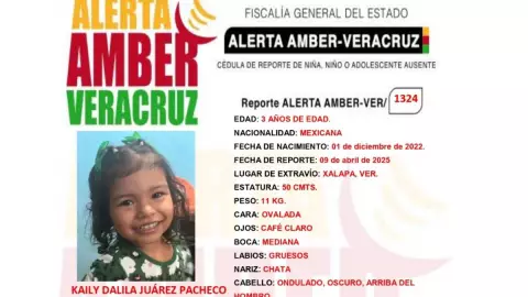 Alerta por la desaparición de Kaily Dalila