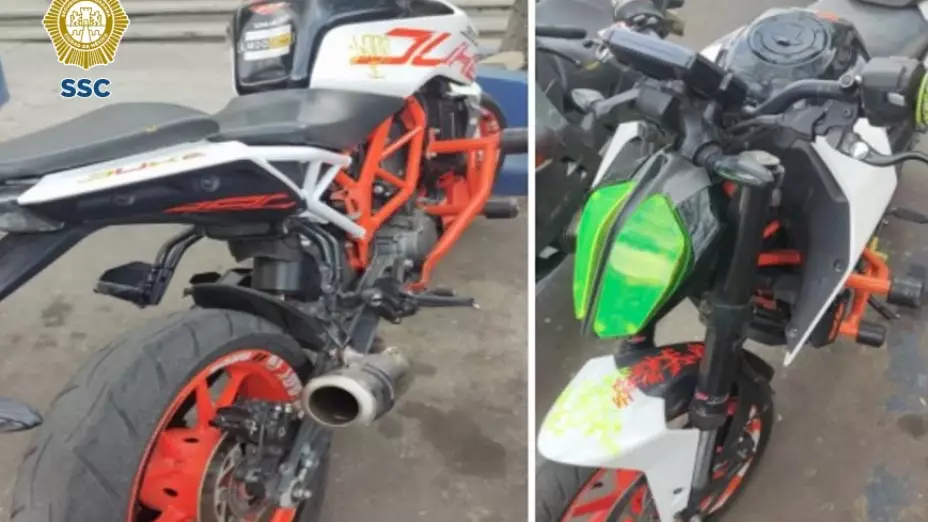 Los sujetos iban en dos motocicletas cuando intentaron extorsionarla.