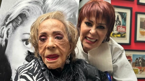 Alejandra Guzmán y Silvia Pinal
