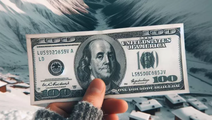 precio del dólar en la nieve