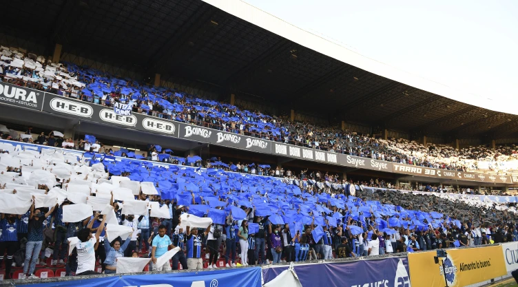 Gallos Atlas pelea en el estadio