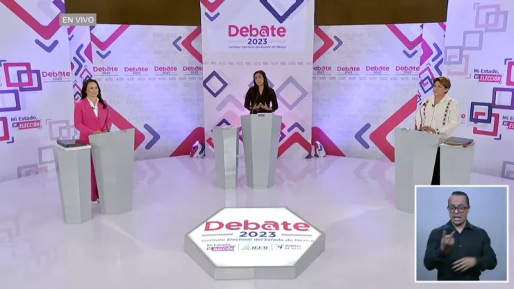 segundo debate edomex candidatas 2023