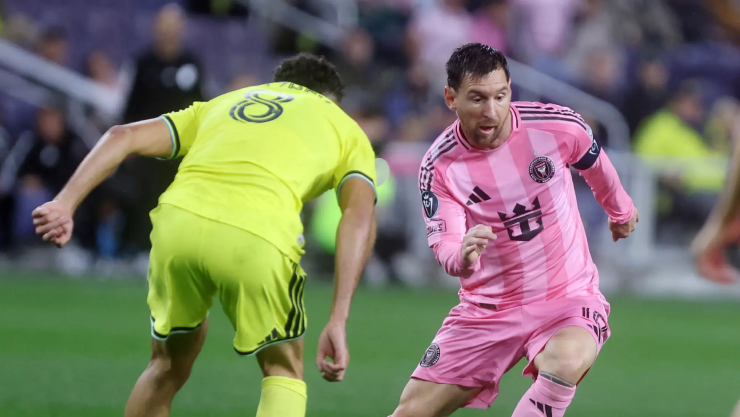 Messi lidera al Inter Miami contra Nashville en Estados Unidos de la Concacaf Champions Cup