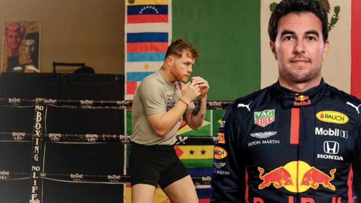 canelo alvarez checo perez