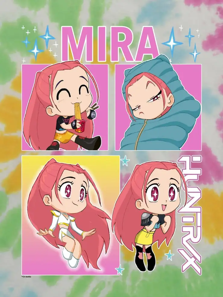 Baby Mira en pose de baile