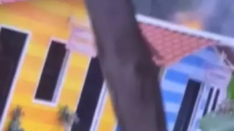 Reportan presunto cortocircuito en Pig Beach en Chelem y temen que se desate un incendio