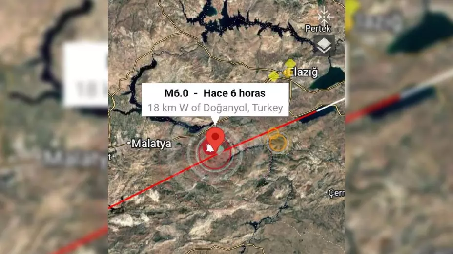 Terremoto de 6 grados golpea Turquía hoy 16 de octubre de 2024