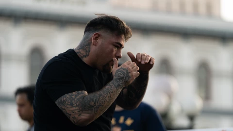 Andy Ruiz Luis Ortiz box azteca EN VIVO