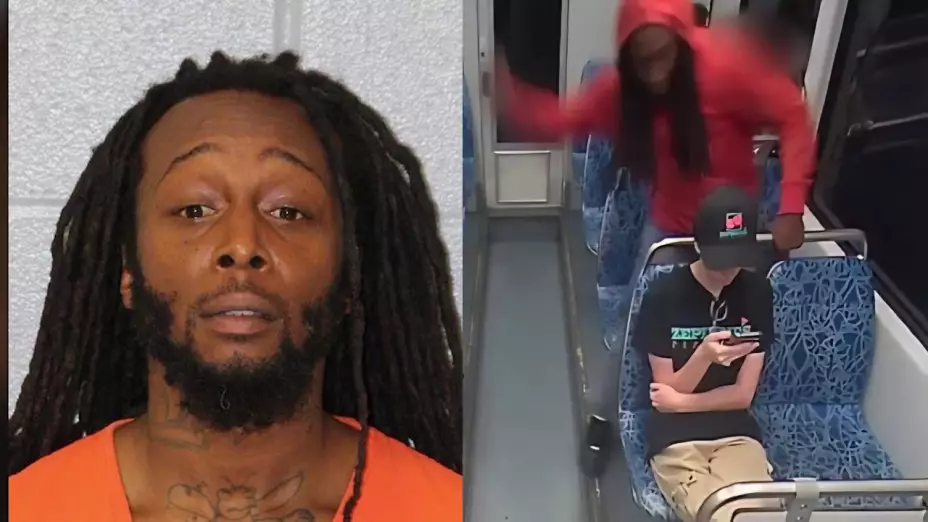 Foto de Decarlos Brown, quien atacó a la refugiada ucraniana Iryna Zarutska en tren en Charlotte, Carolina del Norte.