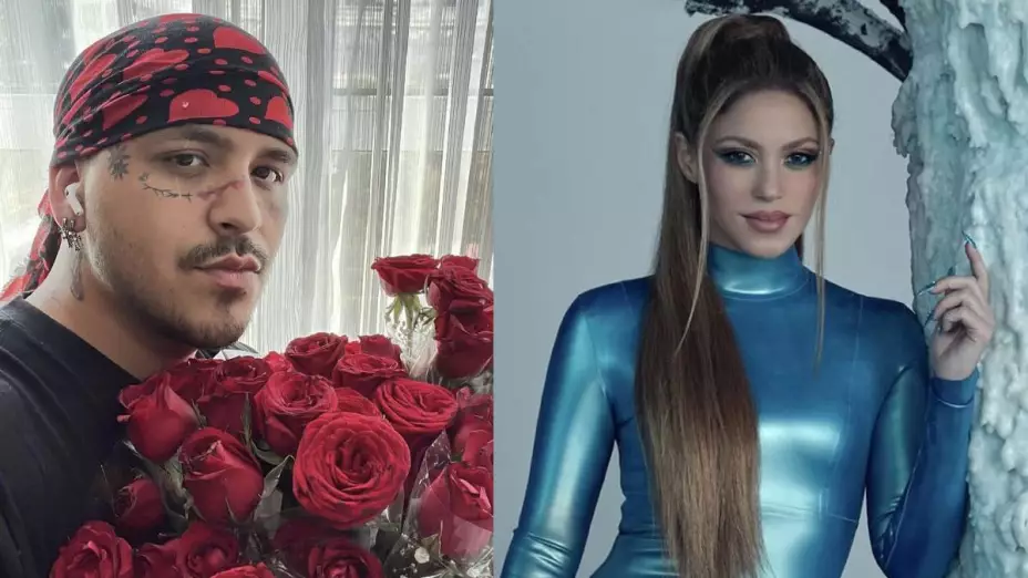 Christian Nodal se declara fan de Shakira ¿Colaboración en camino