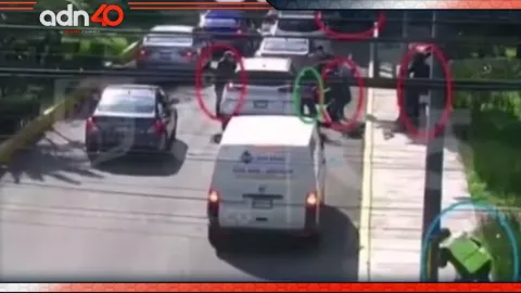 Policía en bicicleta frustra asalto