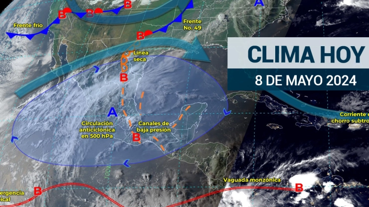 Clima en México HOY 8 de mayo de 2024; así afectará la segunda ola de calor
