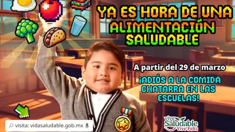 Comida chatarra escuelas Chiapas