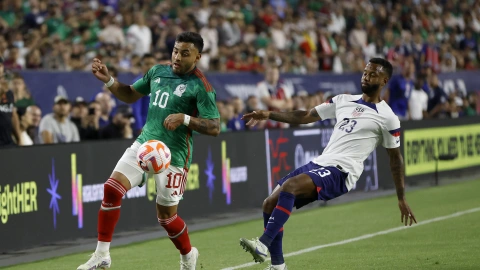 México y Estados Unidos empataron en partido amistoso en Phoenix
