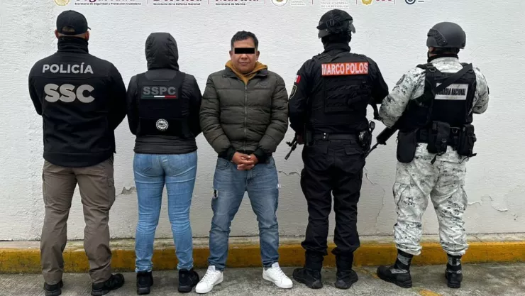 Detienen a Erasmo Carlos “N” en Iztapalapa: presunto integrante de banda de extorsionadores