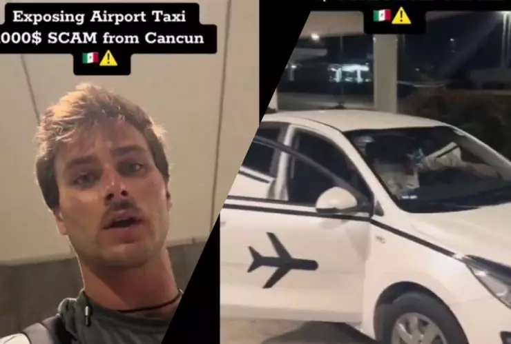 Taxista quer&iacute;a estafar a extranjero con un viaje de 17 mil pesos en Canc&uacute;n; as&iacute; fue su denuncia
