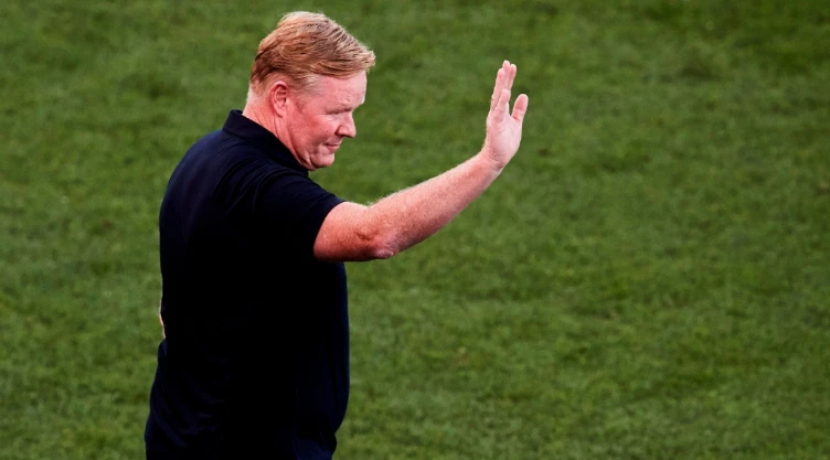 Ronald Koeman, técnico del Barcelona