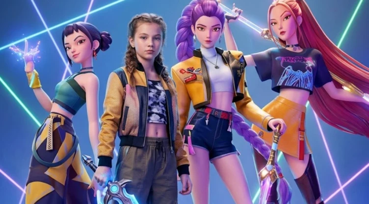 Cómo crear una imagen de tu hija como Las Guerreras Kpop